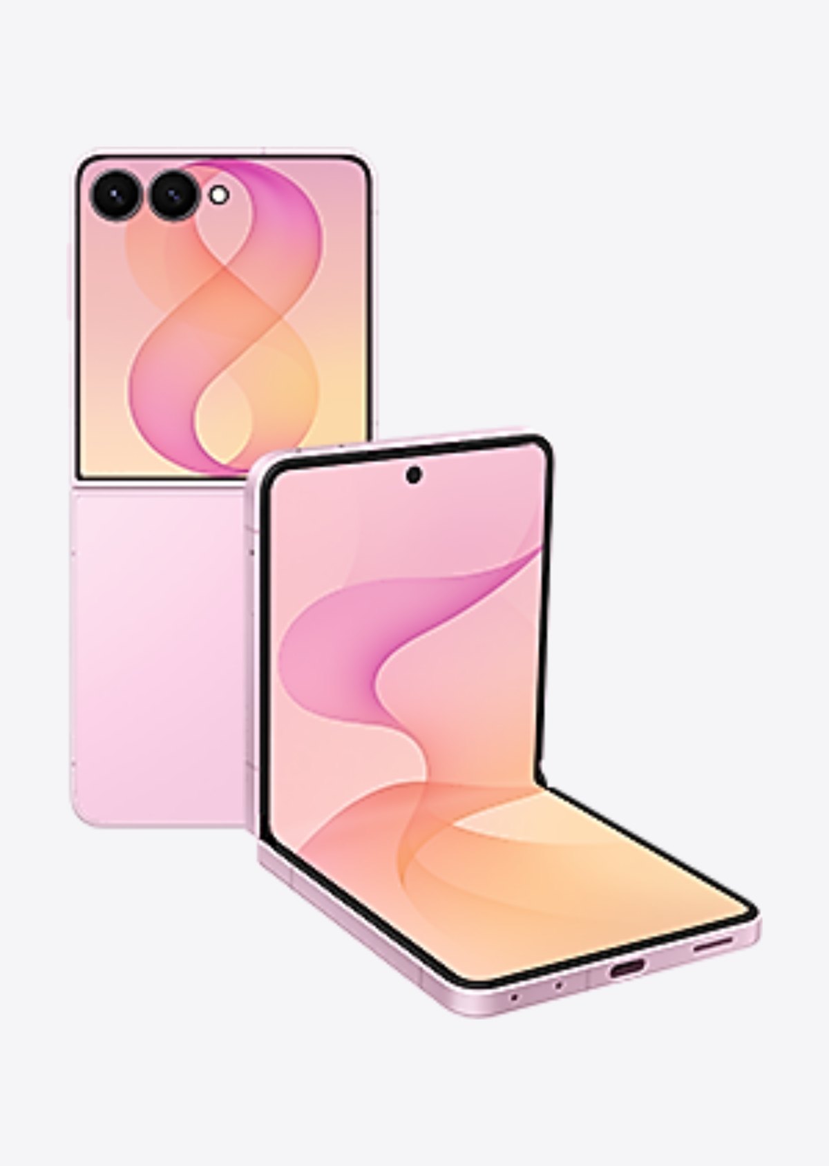Galaxy Z Flip8 สีชมพู